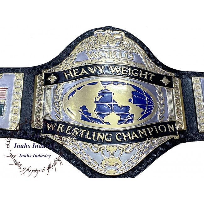 WWF Hulk Hogan 86 World Heavyweight Wrestling Championship Belt 4mm Zinc