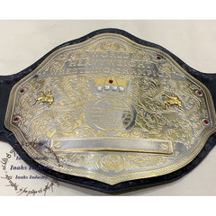 WWE Big Gold World Heavyweight Wrestling Championship Belt Dual Plated
