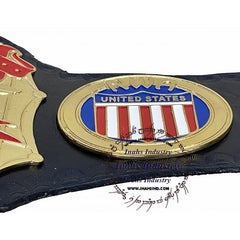 NWA United States Heavyweight Championship Wrestling Belt 4mm Zinc Plates
