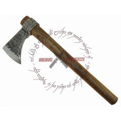 Berserker Viking Warrior Axe - Functional Hand Forged Hc Steel