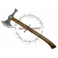Rustic Norse Seafarer Viking Barbarian Antiqued Hammerhead Medieval Battle Axe