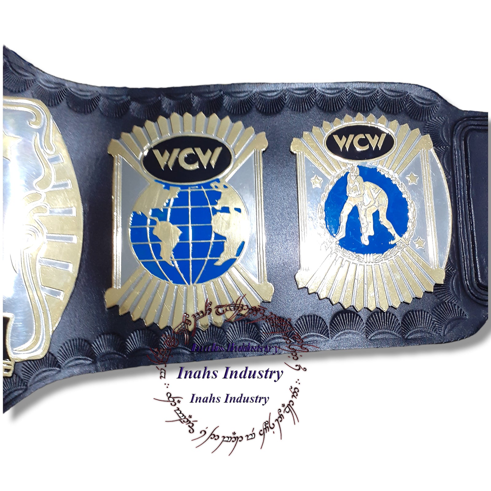 WCW Word Heavyweight Championship Wrestling Fighting Belt Adult Size