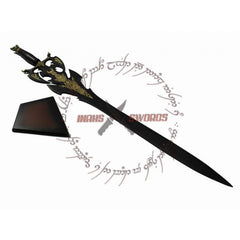 Movie Ashoka Darkness Sword Black Paint Double Blades