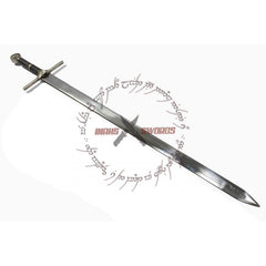 Witcher 3 Steel Sword Replica Geralt Rivia Medieval Longsword Shoulder Harness