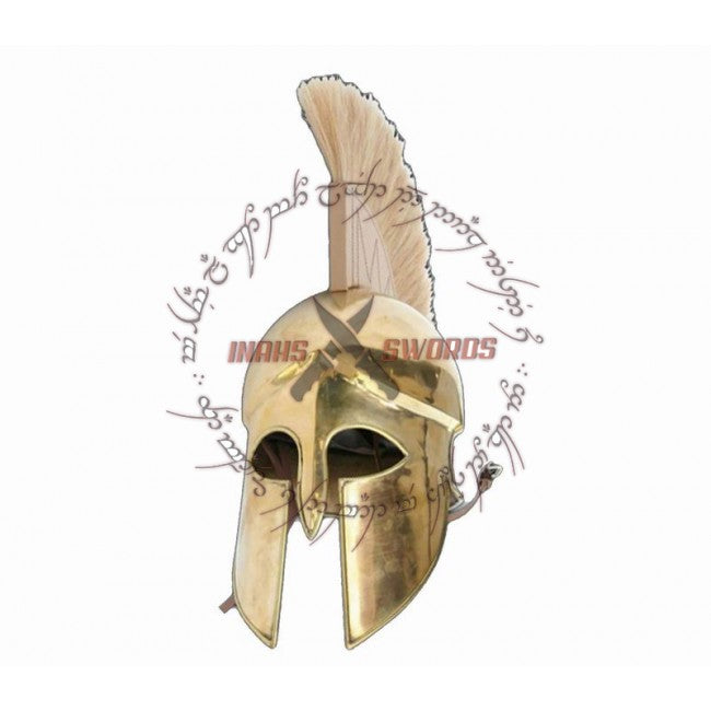 Spartan Grecian Historical Brass Armor Helmet