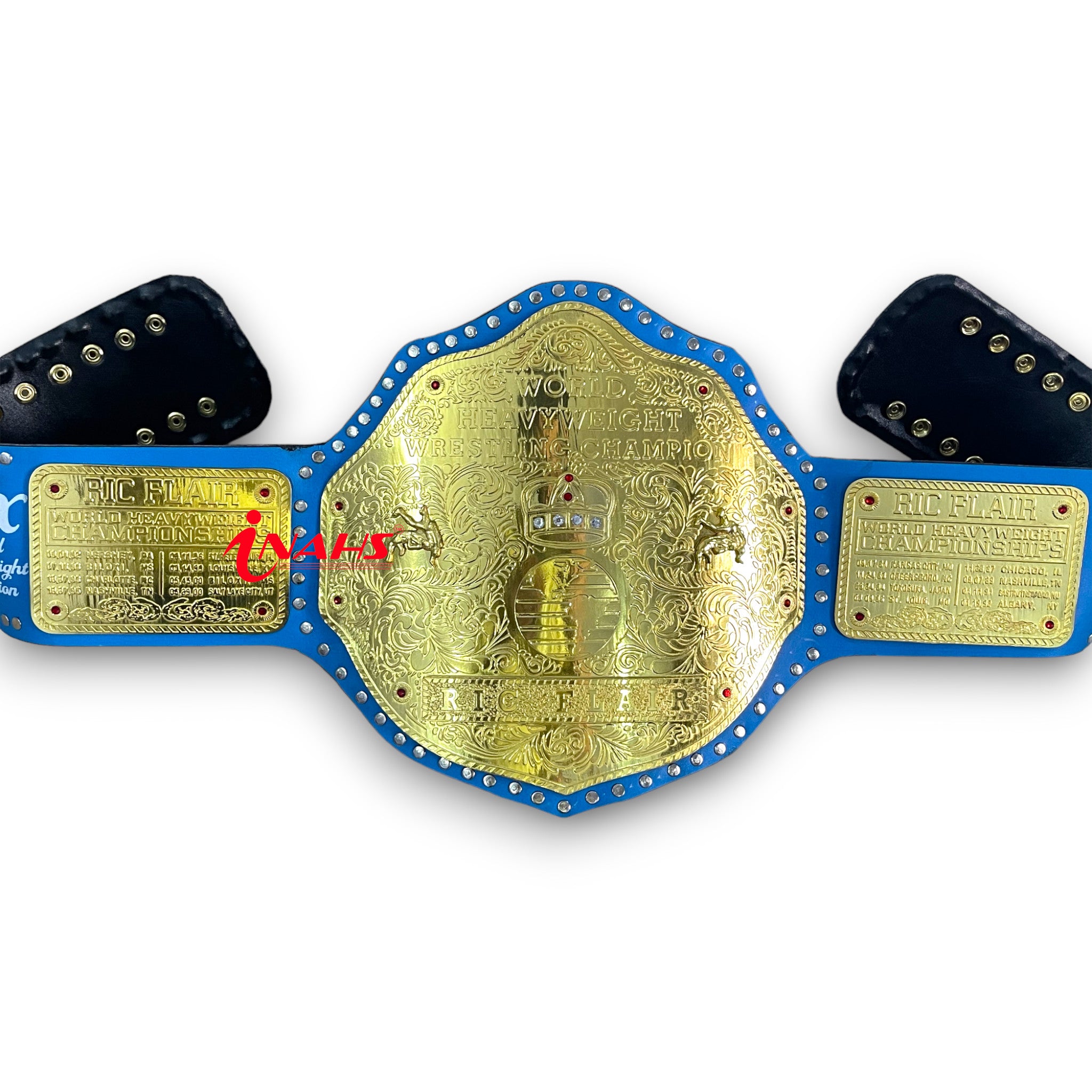 WCW Ric Flair Big Gold World Heavyweight Wrestling Championship Belt