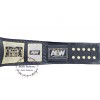 AEW TNT Championship Belt Replica Wrestling Belts Genuine Black Leather Strap