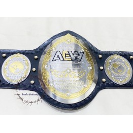 AEW World Women's Wrestling Champion Belt Dual Layer Adult Size 