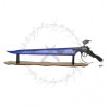 Final Fantasy VIII Lionheart Winged Gunblade Sword  